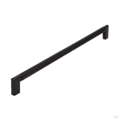 Puxador para móveis oblongo 2457 320 Metal Black