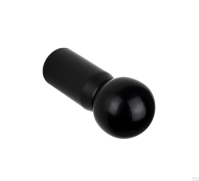 Botão Circe Metal Preto para Móveis