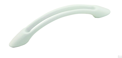 Puxador para móvel alongado 1026 96 Metal Branco