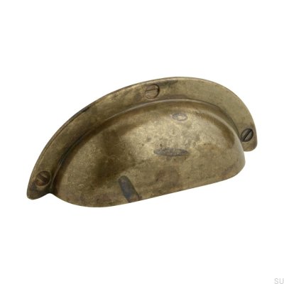 Puxador para móveis em ouro antienvelhecimento Bowl 3922