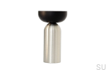 KR31RB/AS--Wieszak-ścienny-Kokeshi-3052-Stalowy-Szczotkowany-z-Czarnym-Aluminium-BB-Sweden-Skandynawskie-Uchwyty_1