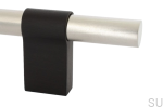 HA64AS/RB--Uchwyt-meblowy-podłużny-Line-Big-Mix-342-Stalowy-Szczotkowany-z-Czarnym-Aluminium-BB-Sweden-Skandynawskie-Uchwyty_1