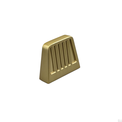 Botão para móveis escovado ouro Ferrara