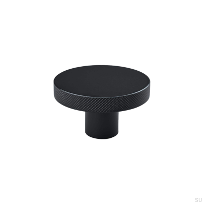 Puxador para móveis de metal Monza 42, preto fosco