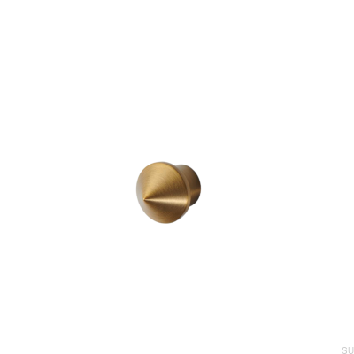 Botão para móveis escovado em ouro Lysekil 30 (2 peças)