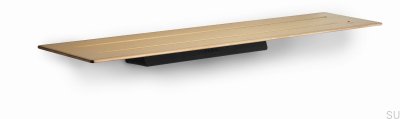 Prateleira simples para banheiro 7023 Revestimento PVD Cobre