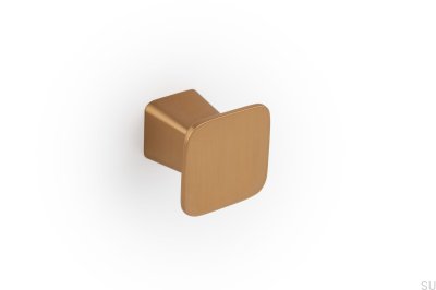 Botão para móveis Cava escovado Prism Gold
