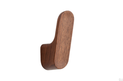 Cabide de parede de madeira de nogueira Luv Wood