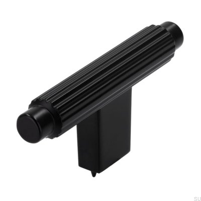 Puxador para móveis T-Bar 2594 Metal Preto Mate