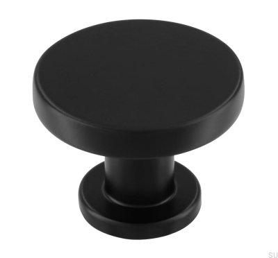 Botão para móveis 2505 30 Metal Preto Mate
