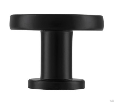 Botão para móveis 2505 30 Metal Preto Mate