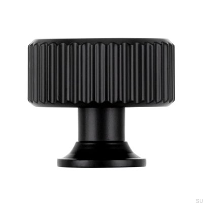 Botão para móveis 2596 metal preto fosco
