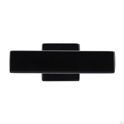 Puxador para móveis T-Bar 2520 Metal Preto Mate