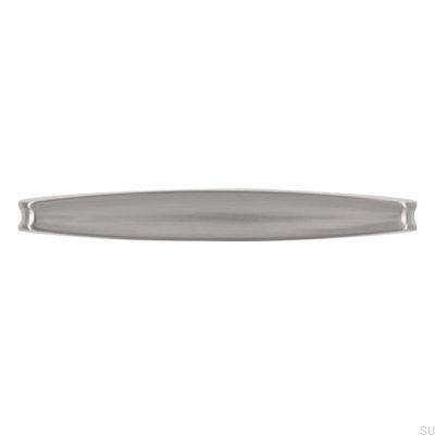 Puxador para móveis T-Bar 2570 16, prata escovada