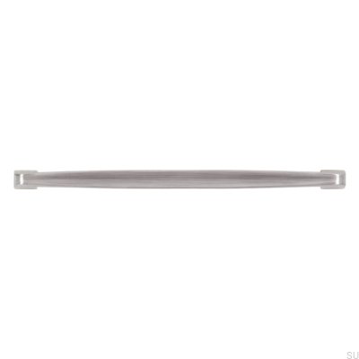 Puxador de móvel oblongo 2570 160 Prata escovada
