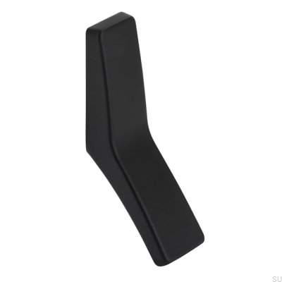 Botão para móveis 2504 metal preto fosco