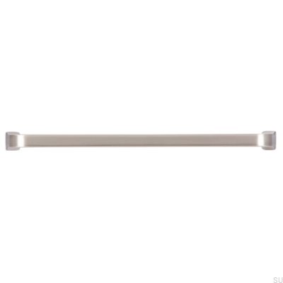 Puxador de móvel oblongo 2525 160 Prata escovada