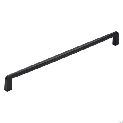 Puxador de móvel oblongo 2570 320 Matt Black