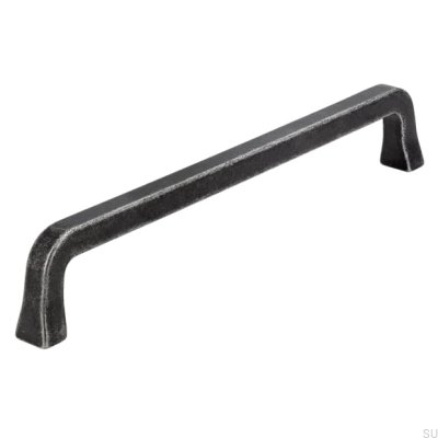 Puxador de móvel oblongo 2525 160 Ferro Antigo