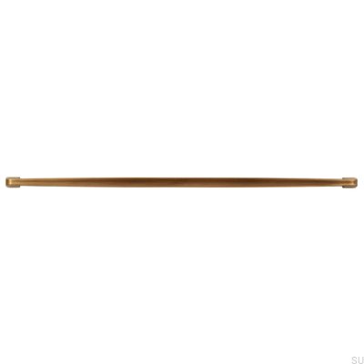 Puxador de móvel oblongo 2570 320 Antique Gold Brushed