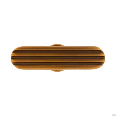 T-Bar 2588 48 puxador para móveis em bronze antigo
