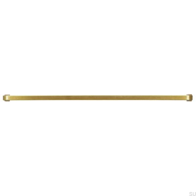 Puxador de móvel oblongo 2525 320 Ouro antigo escovado