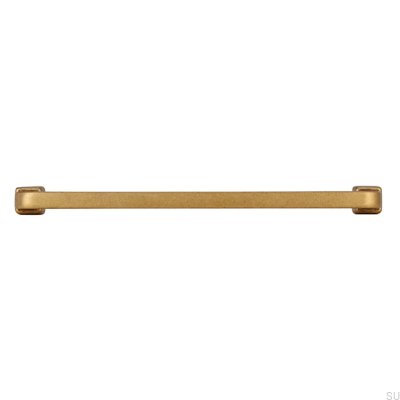 Puxador de móvel oblongo 2536 160 Ouro Antigo