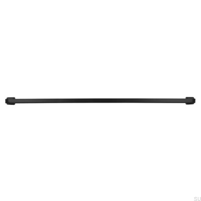 Puxador de móvel oblongo 2536 320 Metal Matt Black