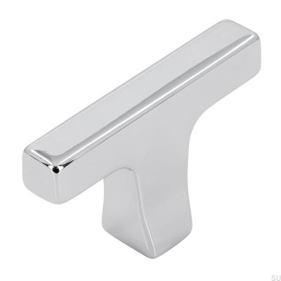 Botão para móveis T-Bar 2562 48, cromo polido