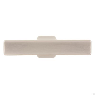 Puxador para móveis T-Bar 2562 48, prata escovada