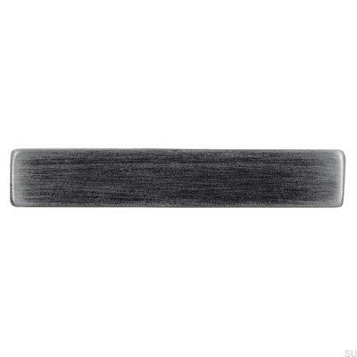 T-Bar 2562 48 Botão para móveis de metal preto escovado