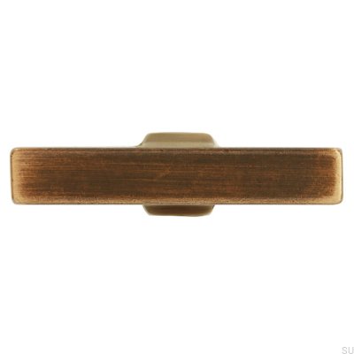 T-Bar 2562 48 puxador para móveis em bronze antigo