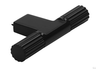Puxador para móveis T-Bar 2592 Metal Preto Mate