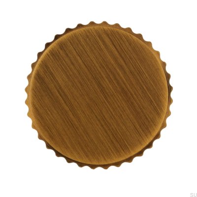 Botão para móveis 2595 Ouro escovado antigo