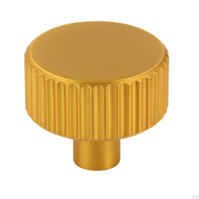 Botão para móveis 2595 Metal Dourado Escovado