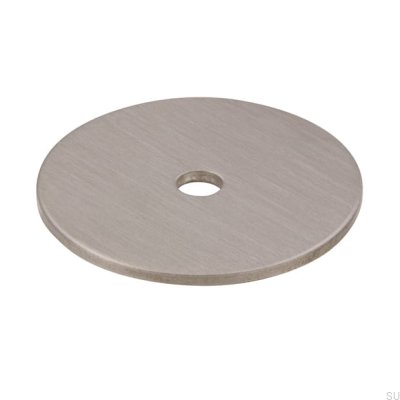 Almofada de botão 2490 30 Prata escovado