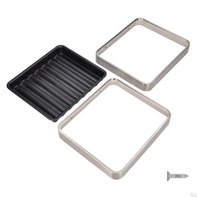 Suporte para guarda-chuva 2429 Prata escovado