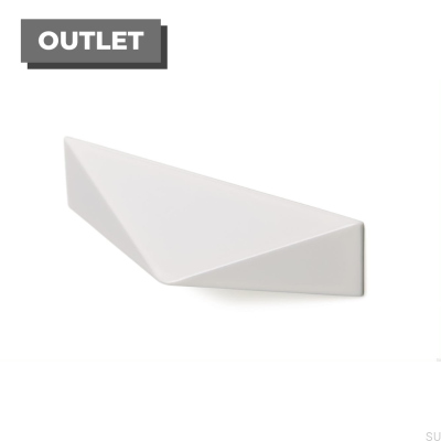 Puxador de móvel oblongo Kares 192 Metal branco