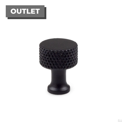 Botão para móveis de latão preto Lexington 20
