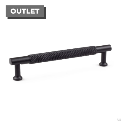 Puxador de móvel oblongo Lexington 192 Latão Preto (2 peças)