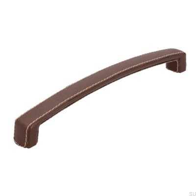 Puxador longitudinal para móvel SM8059I 224 Couro marrom