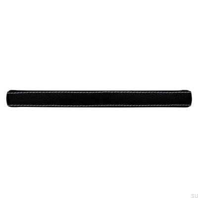 Puxador longitudinal para móvel SM8059I 224 Couro Preto