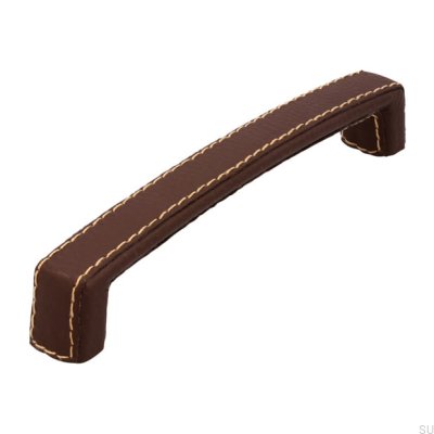 Puxador longitudinal para móvel SM8059I 176 Couro marrom