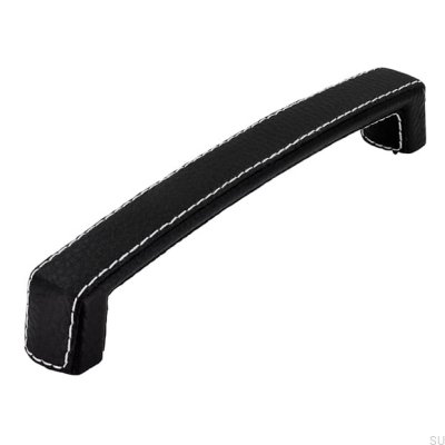 Puxador longitudinal para móvel SM8059I 176 Couro Preto