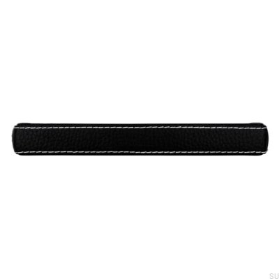 Puxador longitudinal para móvel SM8059I 176 Couro Preto