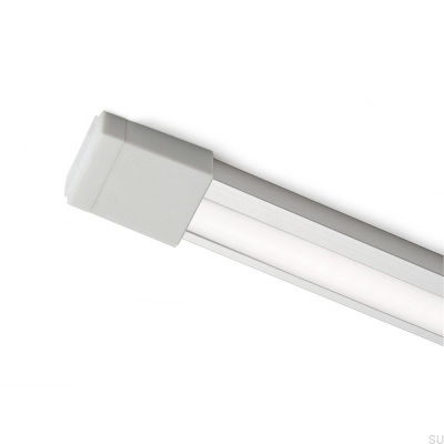 Luminária LED Baski 800 24V/10,5W 3000K Prata