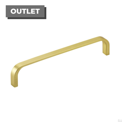 Puxador de móveis comprido Pronto 160 Gold Brushed