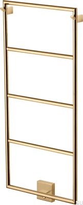 Radiador de banheiro TW800-400 Aço PVD polido ouro