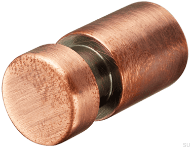 Cabide de parede TA241 Cobre escovado sem pintura (2 peças)