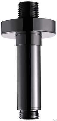 Braço de chuveiro de teto FL271-085 Latão Preto Cromado